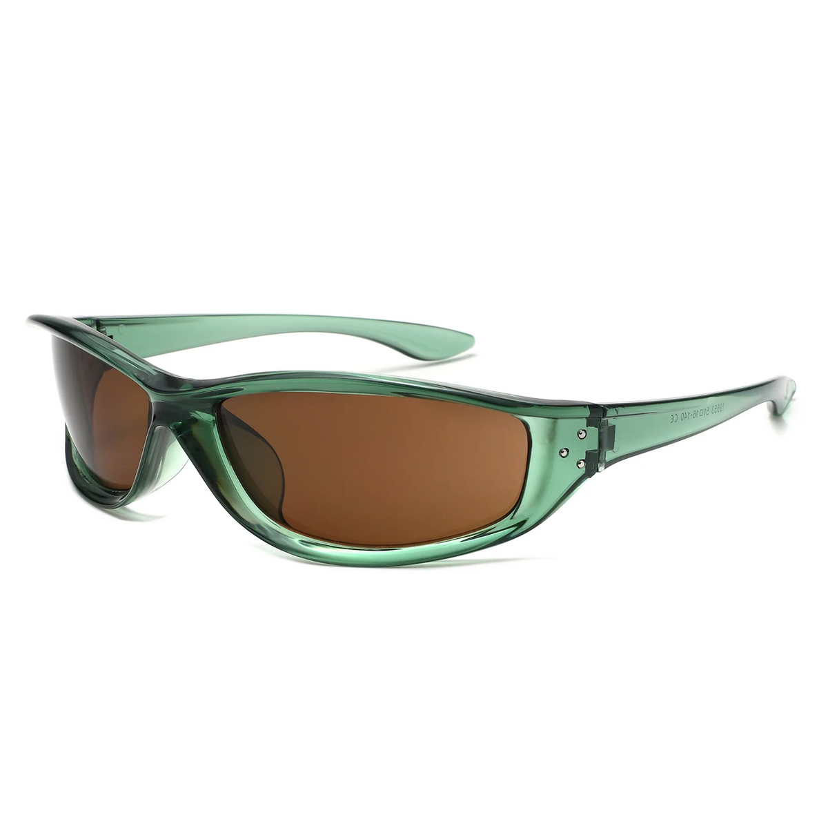 Retro Sport Wraparound Sunglasses