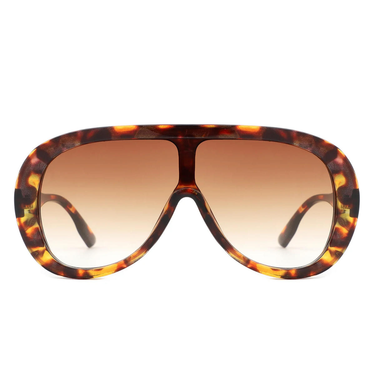 Retro Muse Oversized Aviator Sunglasses
