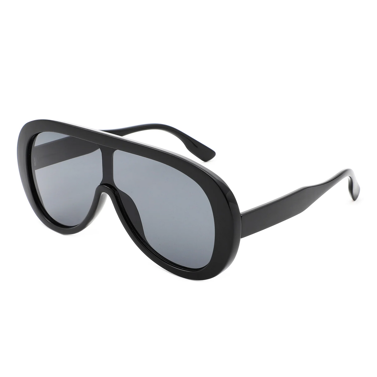 Retro Muse Oversized Aviator Sunglasses