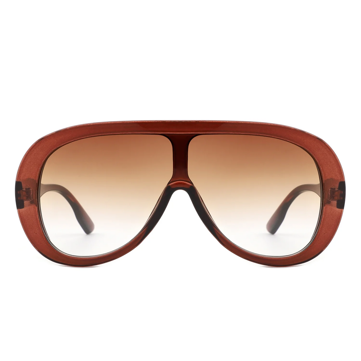 Retro Muse Oversized Aviator Sunglasses