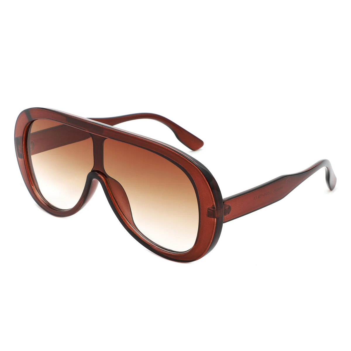 Retro Muse Oversized Aviator Sunglasses