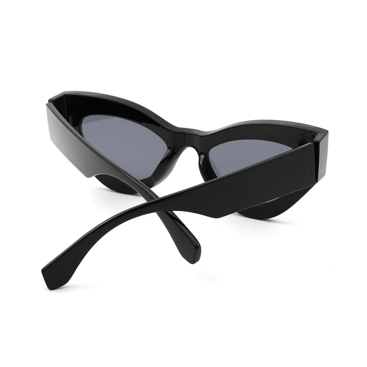 Retro Oversized Cat Eye Statement Sunglasses